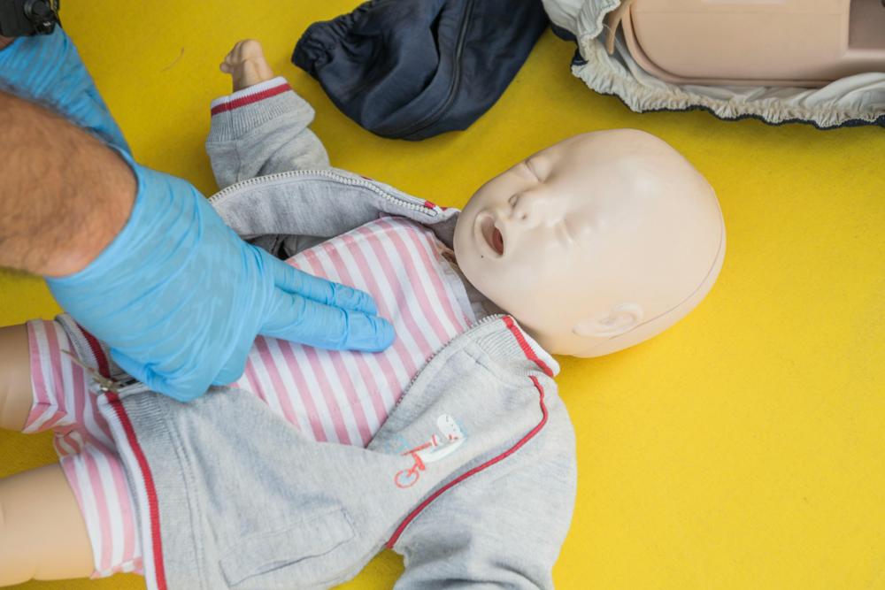 CPR training