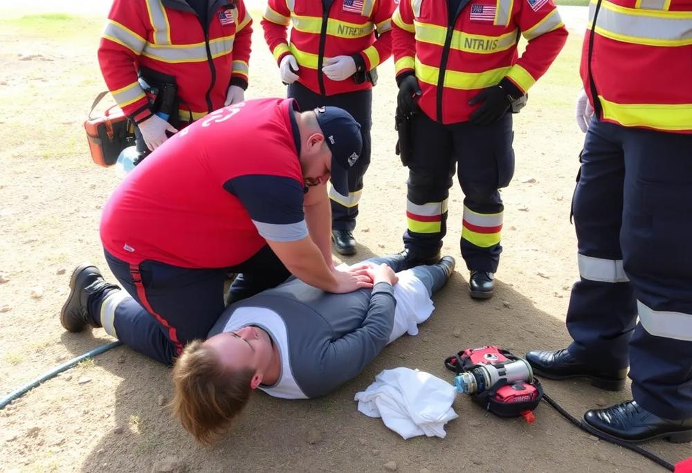 CPR training